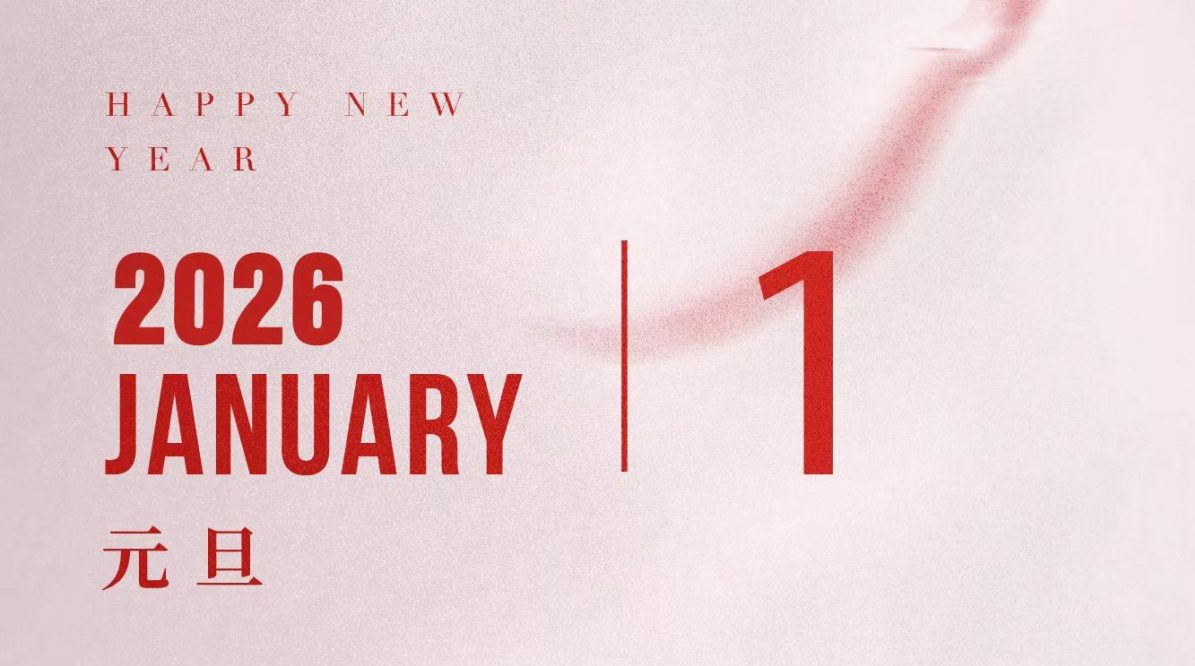 飞利猫祝2026元旦快乐!